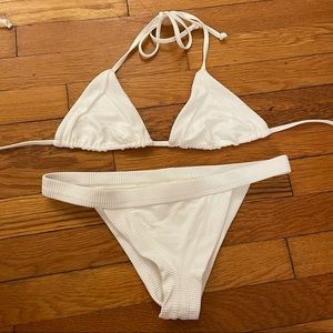 White Frankie’s bikini set